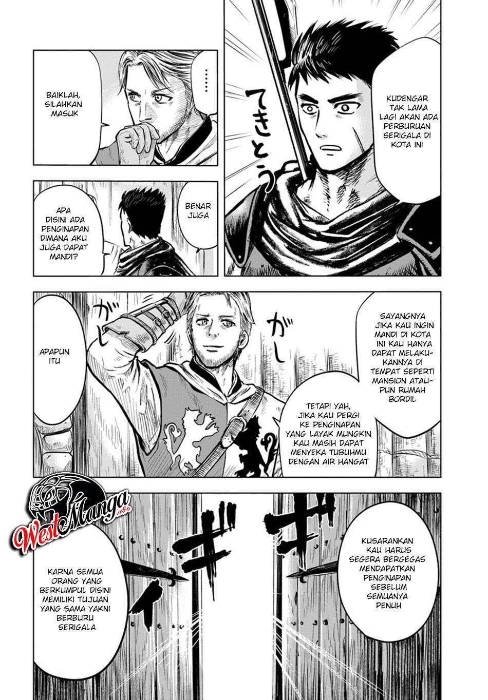 Oukoku E Tsuzuku Michi Chapter 04.2 Bahasa Indonesia